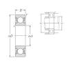 Ball Bearings 6311LLB NTN #1 small image