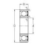 Ball Bearings 6314-2RSR NKE #1 small image