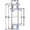 Ball Bearings 6310-2RS1/HC5C3WT SKF