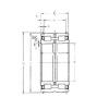 Roller Bearings SL04-5008NR FBJ