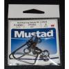 Mustad   77252-7/400 Ball Bearing Swivel Welded Rings and Cross Lock Snap 400lb Original import
