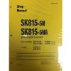 Komatsu Oman  Service SK815-5N SK815-5NA Turbo Manual SHOP SKID STEER