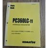 KOMATSU Denmark  HYDRAULIC EXCAVATOR PC360LC-11 PARTS BOOK SER # A35001 AND UP #1 small image