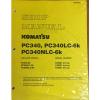 Komatsu Cuba  PC340-6K, PC340LC-6K, PC340NLC-6K Hydraulic Excavator Shop Manual