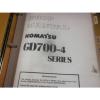 Komatsu Burma  GD700-4 Motor Grader Shop Manual #1 small image