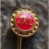 ZKL Ball Bearing Company of Czechoslovakia Race &amp; Cage Advertising Pin Badge Original import #3 small image