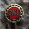 Vintage ZKL Czechoslovakia Ball Bearing Firm Race &amp; Cage Advertising Pin Badge Original import #2 small image