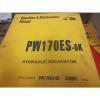 Komatsu Denmark  PW170ES-6K Hydraulic Excavator Operation &amp; Maintenance Manual