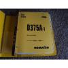 Komatsu United States of America  D375A-1 15001- Bulldozer Dozer Shovel Factory Service Shop Manual