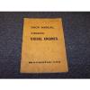 Komatsu Bahamas  4D120-11 S4D120-11 4D155-3 Diesel Engine Shop Service Repair Manual Book