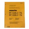 Komatsu Liechtenstein  Excavator Service PC160LC-7K, PC180LC-7K Shop Printed Manual #1 small image