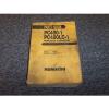 Komatsu Ecuador  PC400-1 PC400LC-1 Hydraulic Excavator Original Parts Catalog Manual Book