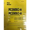 Komatsu Netheriands  PC360LC-10 PC390LC-10 Service Repair Printed Manual