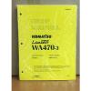 Komatsu Brazil  WA470-3 Avance Wheel Loader Shop Service Repair Manual