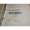 Komatsu Moldova, Republic of  WA100-1 Wheel Loader Service Repair Manual