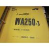 Komatsu Laos  WA250-3 Wheel Loader Repair Shop Manual