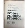 KOMATSU Bulgaria  PC300-3 PC300LC-3 PC360LC-3 Excavator Shop Manual / Repair Service #2 small image