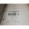 Komatsu Iran  D63E-1 Bulldozer Repair Shop Manual