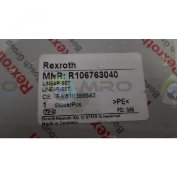 REXROTH R106763040 LINEAR SET Origin IN BOX #1 image