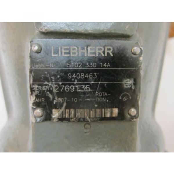 Rexroth Liebherr A2FM63/61W-VAB010 9408463 Hydraulic Motor  5102 330 14A  #4 image