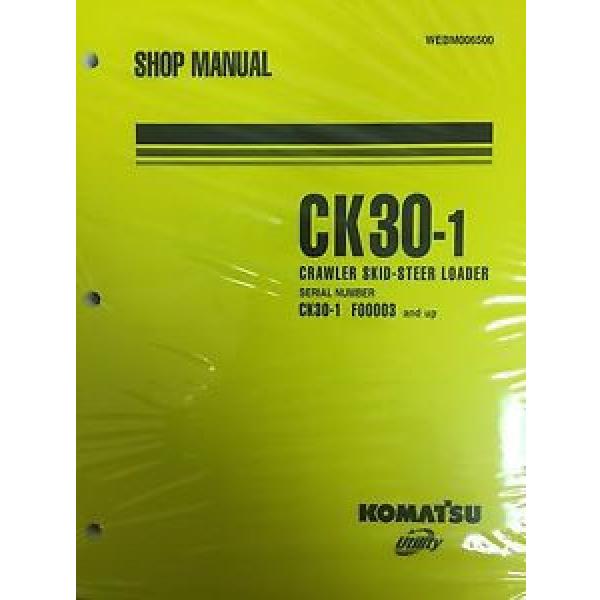 Komatsu Honduras  CK30-1 Crawler Skid-Steer Track Loader Shop Repair Service Manual #1 image
