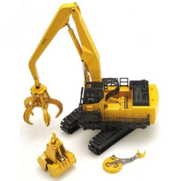 Joal Uruguay  401 Komatsu PC1100LC-6 Material Handler Set with 3 Attachments Scale 1:50 #1 image