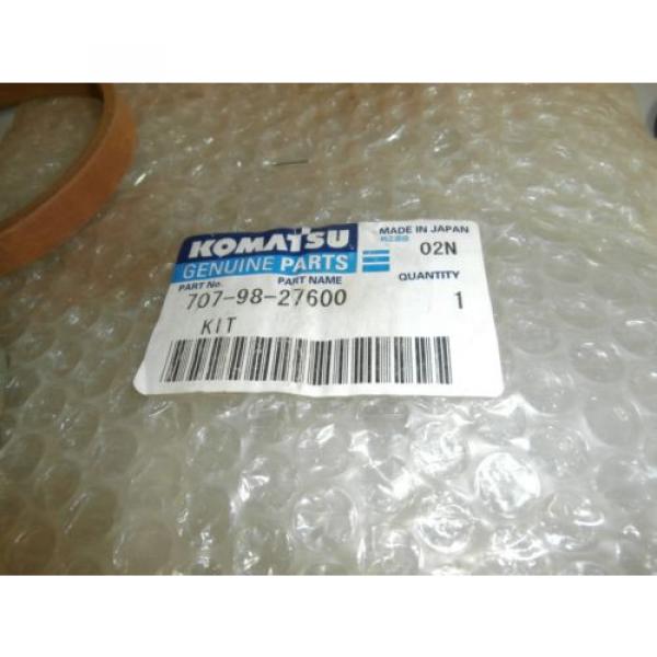 New Denmark  Genuine Komatsu 707-98-27600 Seal Kit for PC100-5 Bucket OEM *NOS* #2 image