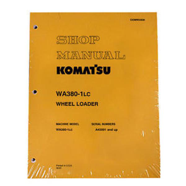 Komatsu Cuba  WA380-1LC Wheel Loader Service Shop Manual #1 image