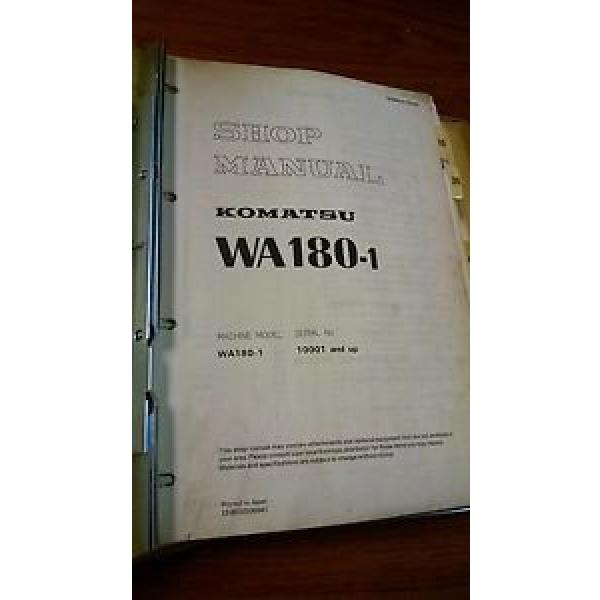 Komatsu Argentina  WA180 shop manual #1 image