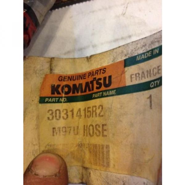 New Bulgaria  Komatsu Genuine Parts Hydraulic Hose 3031415R2 Warranty! Heavy Equipment #4 image