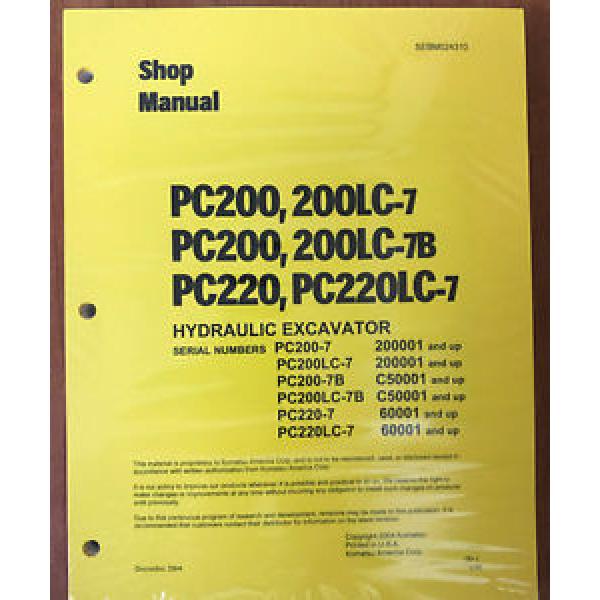 Komatsu Botswana  Service PC200-7 PC200LC-7 PC220-7 PC220LC-7 PC200-7B PC200LC-7B Manual #1 image