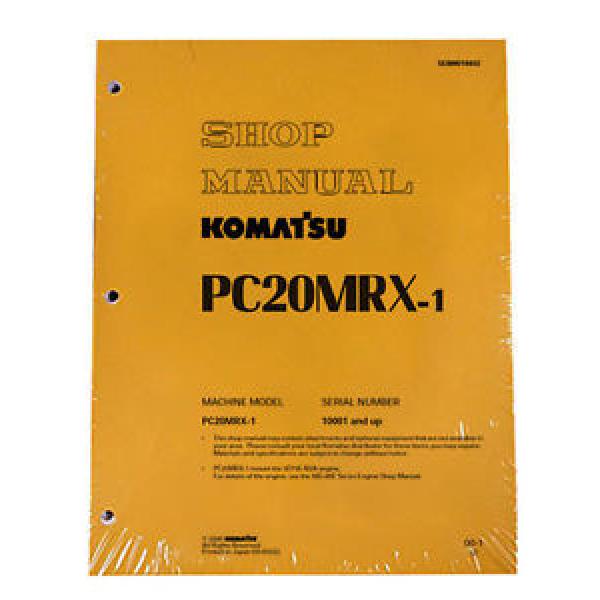 Komatsu Moldova, Republic of  Service PC20MRX-1 Shop Repair Manual #1 image