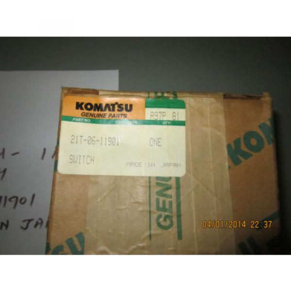 Komatsu Guinea  21T-06-11901 Switch Genuine #6 image