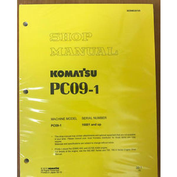 Komatsu Ecuador  Service PC09-1 Shop Manual Repair Book NEW #1 image