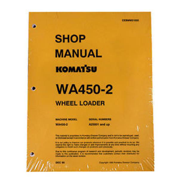 Komatsu Guyana  WA450-2 Wheel Loader Service Repair Manual #1 image