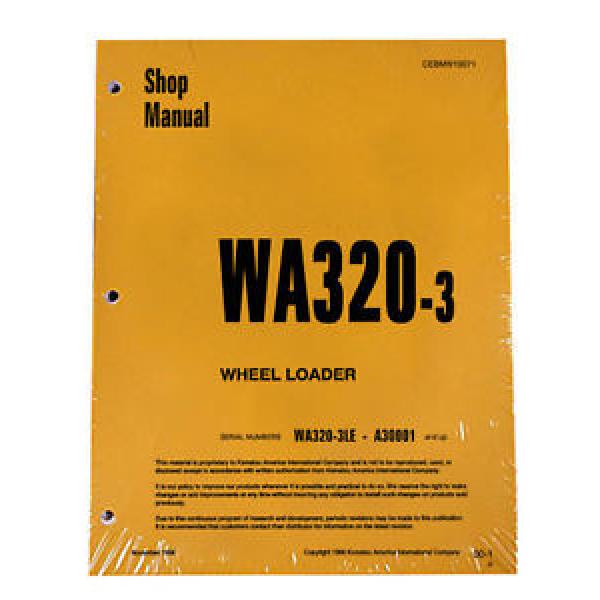 Komatsu Russia  WA320-3 Wheel Loader Service Repair Manual #2 #1 image