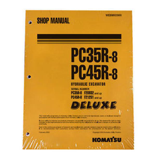 Komatsu Denmark  Service PC35R-8, PC45R-8 Shop Manual #1 #1 image