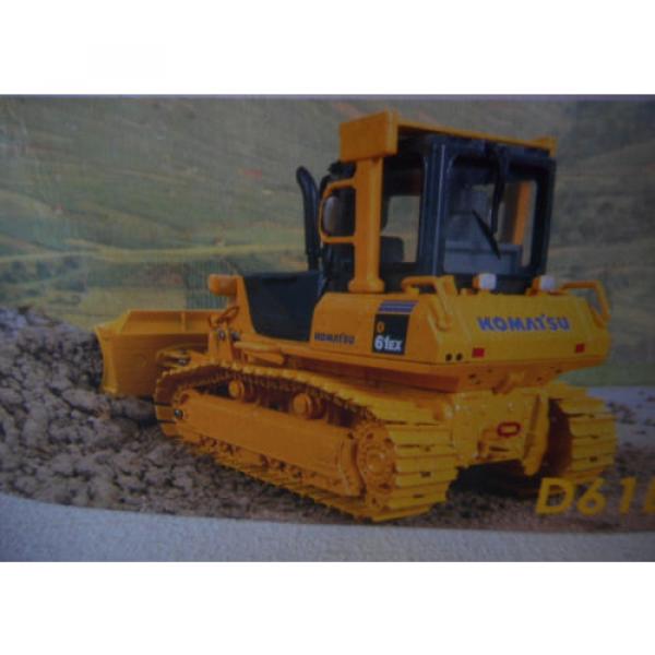 Komatsu Guyana  D61EX Bulldozer with Metal Tracks Scale Models Die Cast Licenced #1 image
