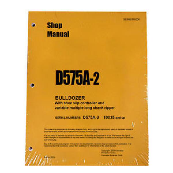 Komatsu Andorra  D575A-2 Service Repair Workshop Printed Manual #2 #1 image