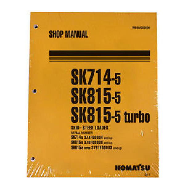 Komatsu Luxembourg  SK714-5, SK815-5 &amp; Turbo Service Shop Manual #1 image