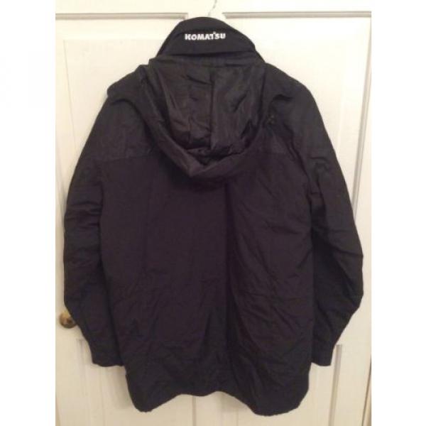 Men&#039;s Liechtenstein  Komatsu Black Hooded Jacket - Size Large #3 image