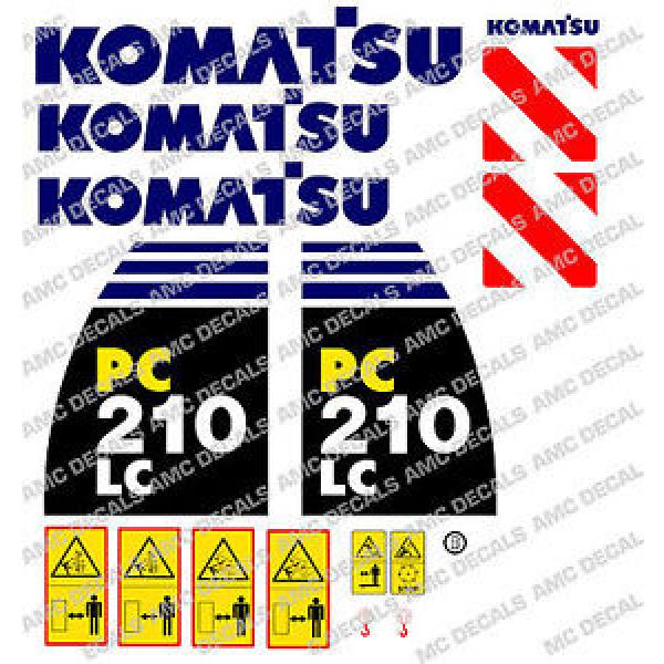 KOMATSU Samoa Eastern  PC210LC -8 DIGGER DECAL STICKER SET #1 image