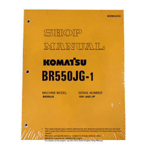 Komatsu Belarus  Service BR550JG-1 Mobile Crusher Repair Manual #1 image
