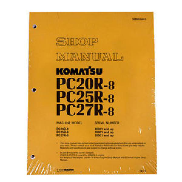 Komatsu Costa Rica  Service PC20-8, PC25R-8, PC27R-8 Shop Manual #1 image