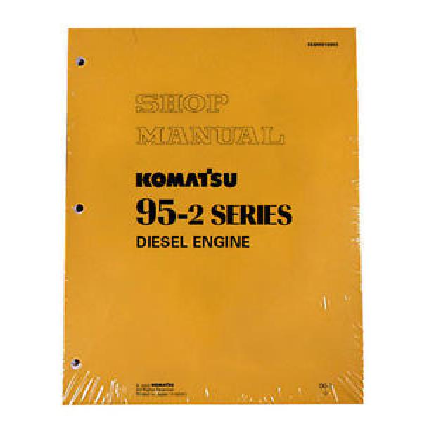 Komatsu Belarus  Service Diesel Engines 95-2 Series Shop Manual #1 image