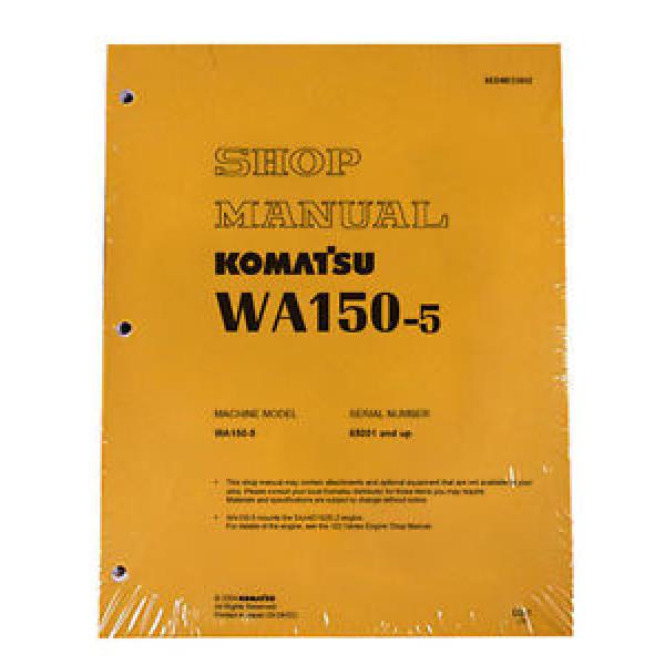 Komatsu Argentina  WA150-5 Wheel Loader Service Repair Manual #1 image