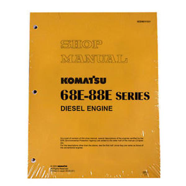Komatsu Barbuda  Engine 68E, 74E, 82E, 84E Service Shop Manual #1 image