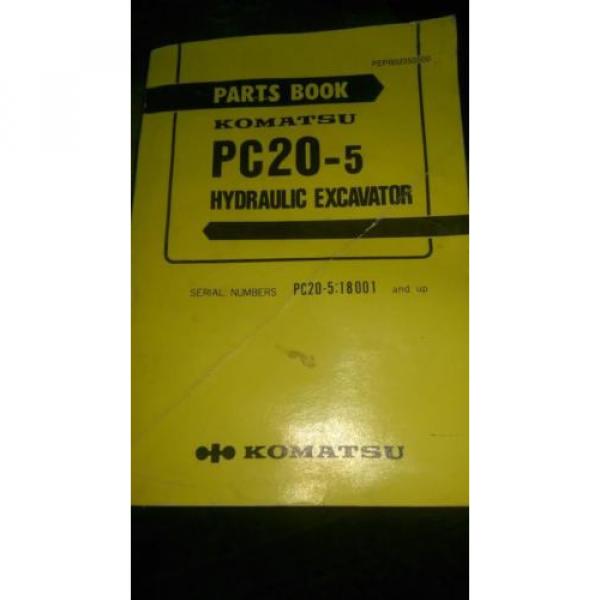 Komatsu Botswana  PC20-5 repair &amp; parts manuals #5 image