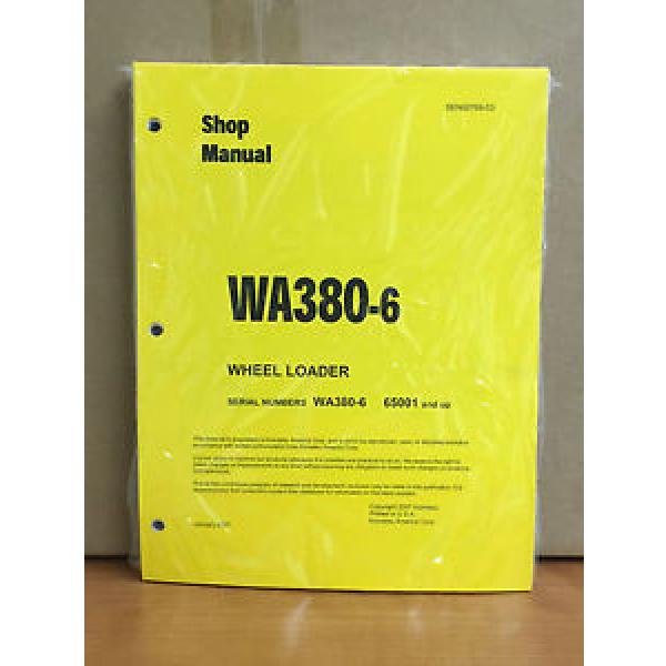 Komatsu Egypt  WA380-6 Wheel Loader Shop Service Repair Manual (H65001 &amp; up) #1 image