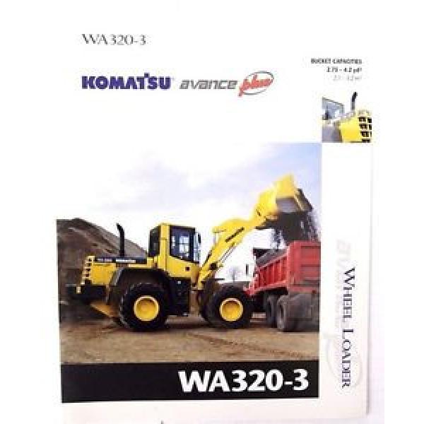 Komatsu Luxembourg  WA320-3 Wheel Loader Original Sales/specification Brochure #1 image